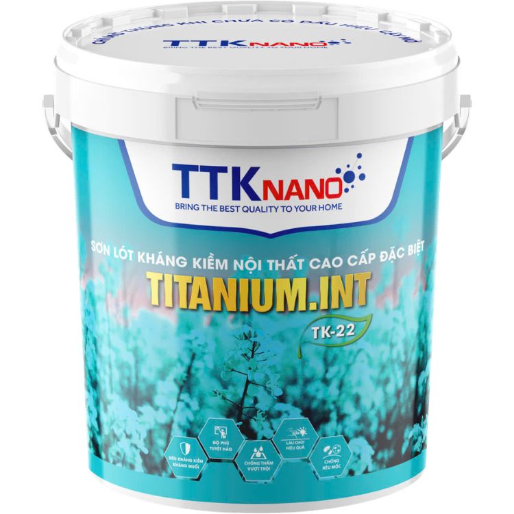 Sơn Lót Kháng Kiềm Nội Thất Cao Cấp Đặc Biệt TITANIUM.INT